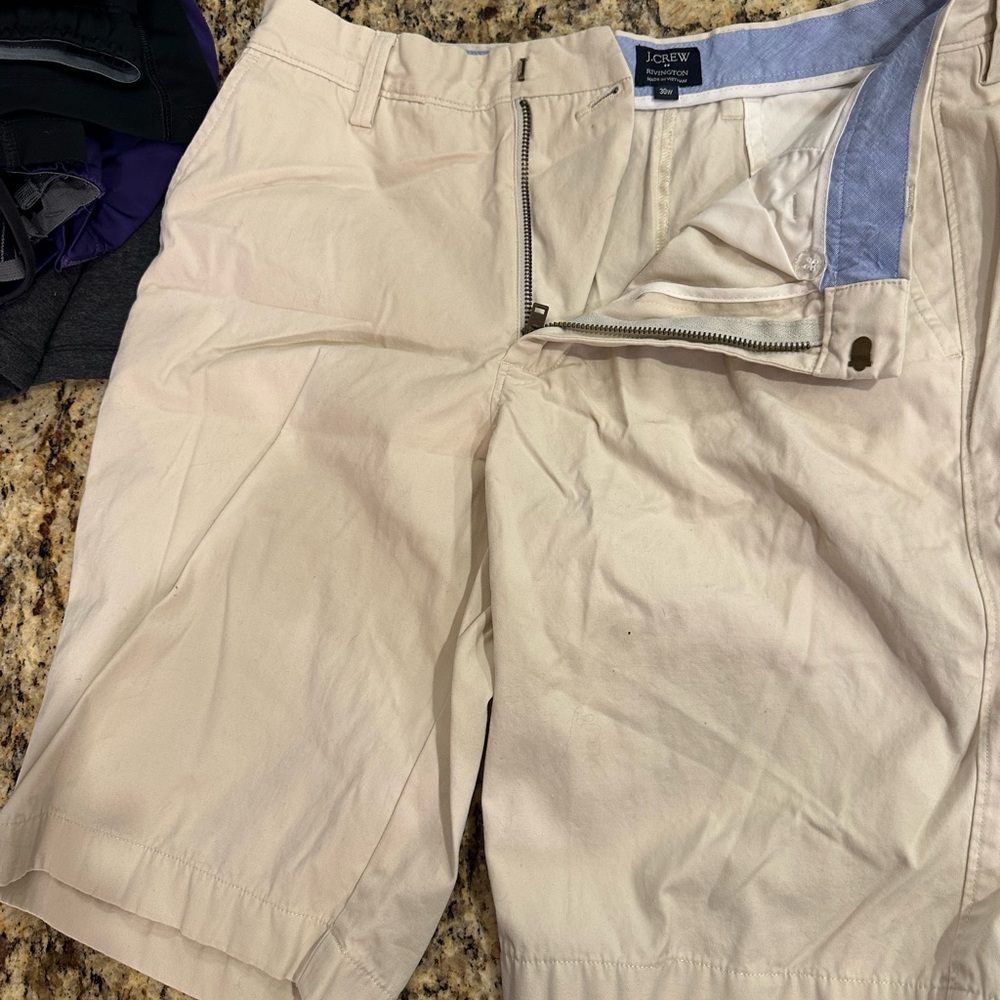 J. Crew Light Khaki Shorts